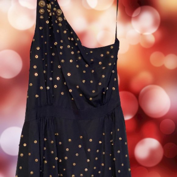 Are you ready for the NEW YEARS dress!! Get your off-the-shoulder studded dress - Picture 1 of 3